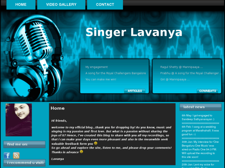 www.singerlavanya.com