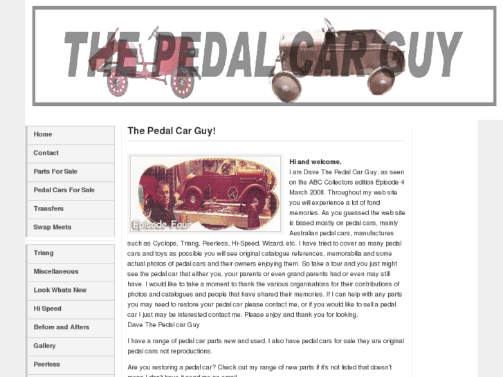 www.thepedalcarguy.com