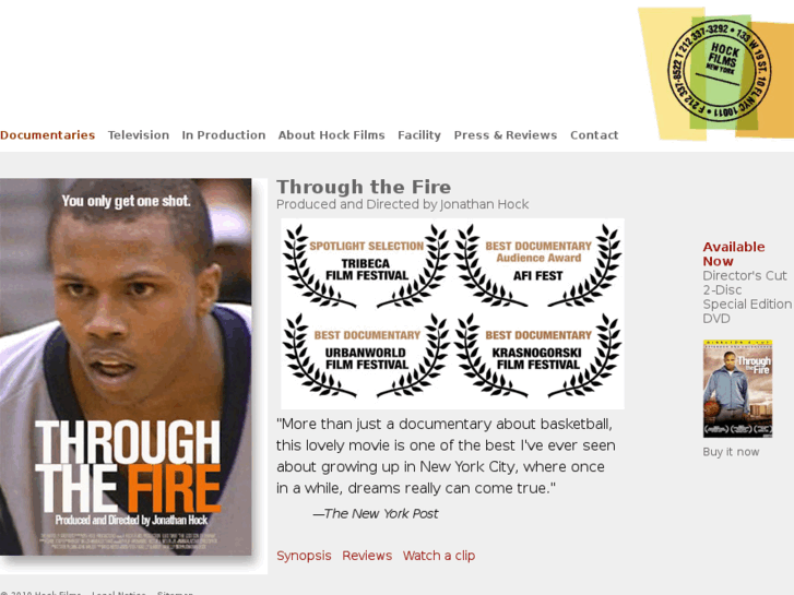 www.throughthefiremovie.com