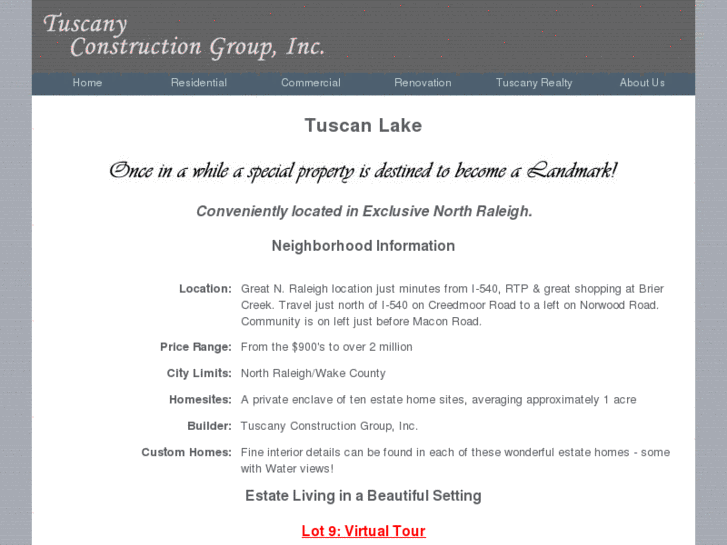 www.tuscanlake.net