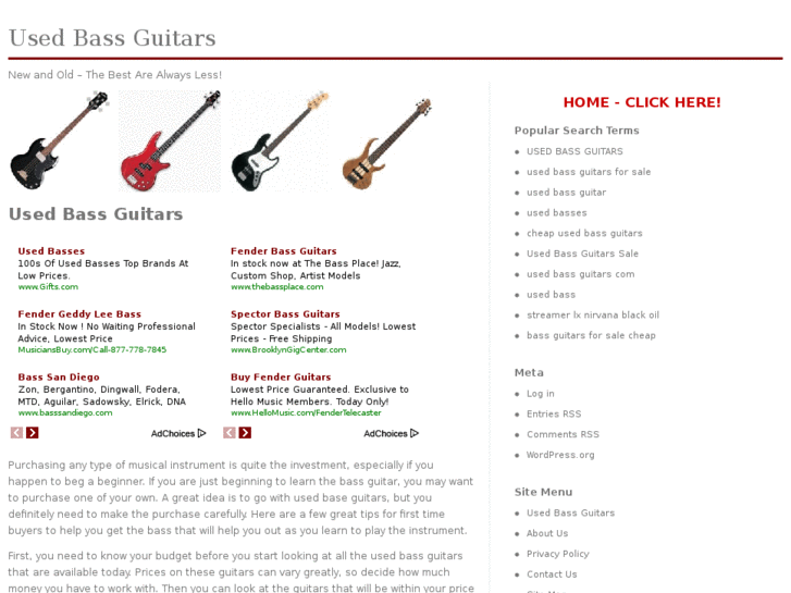 www.usedbassguitars.net