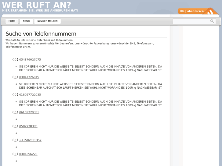 www.wer-ruft-an.info