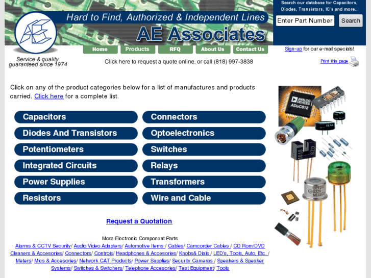 www.ae4electronicparts.com