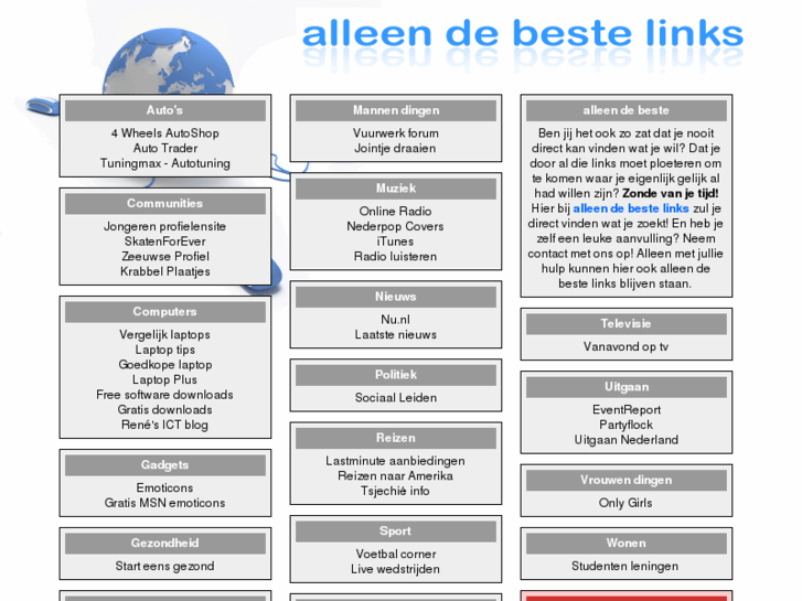 www.alleendebestelinks.nl