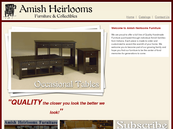 www.amishheirloomsfurniture.com