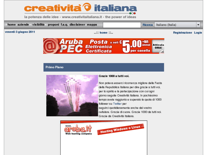 www.creativitaitaliana.it