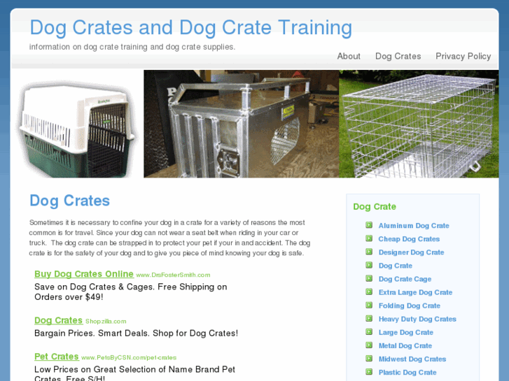 www.dogcratesite.com