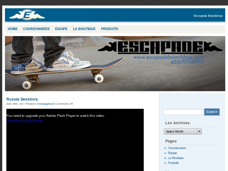 www.escapadeboardshop.com