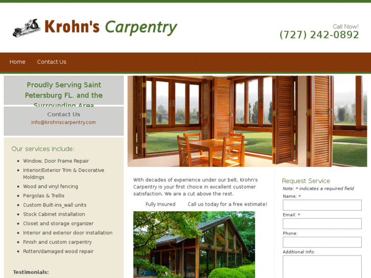 www.krohnscarpentry.com