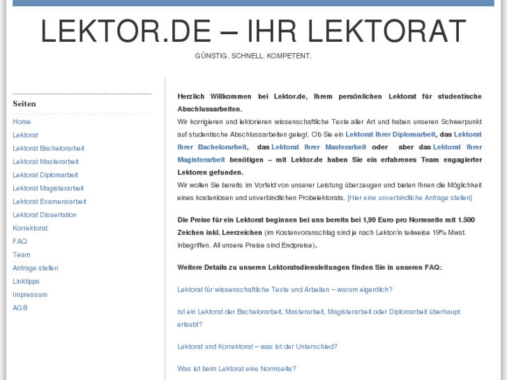 www.lektor.de