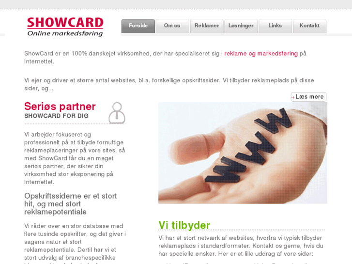 www.showcard.dk