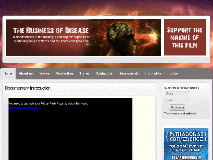 www.thebusinessofdisease.com