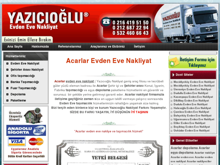 www.acarlarevdenevenakliyat.com