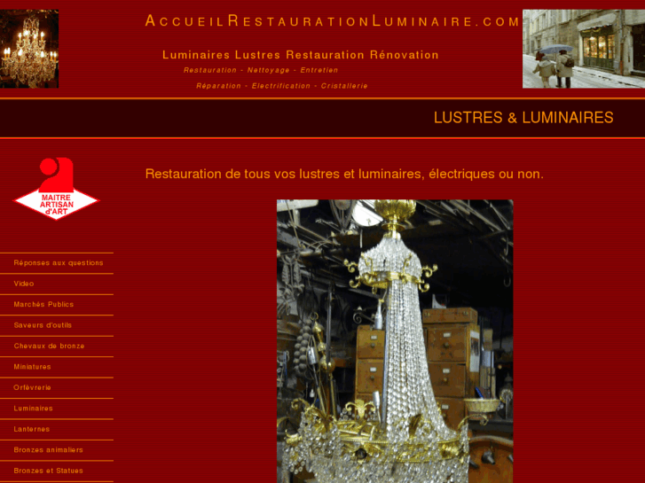 www.accueilrestaurationluminaire.com