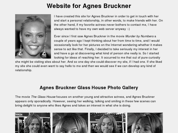 www.agnes-bruckner.com