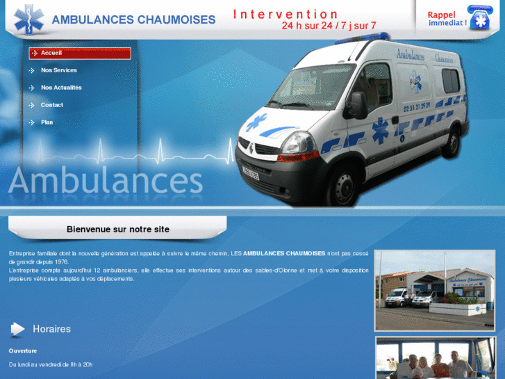 www.ambulancechaumoises.com