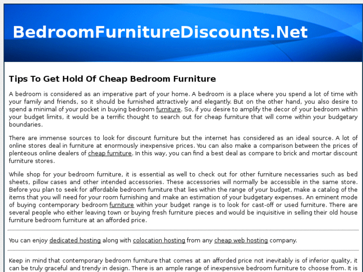 www.bedroomfurniturediscounts.net