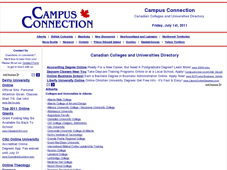 www.campusconnection.ca