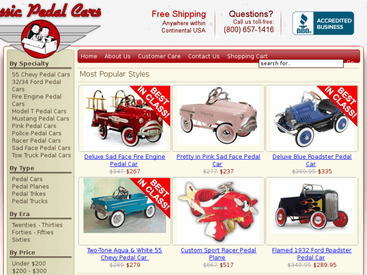 www.classic-pedal-cars.com