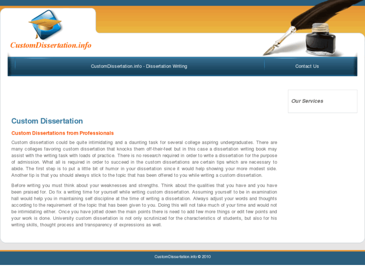 www.customdissertation.info