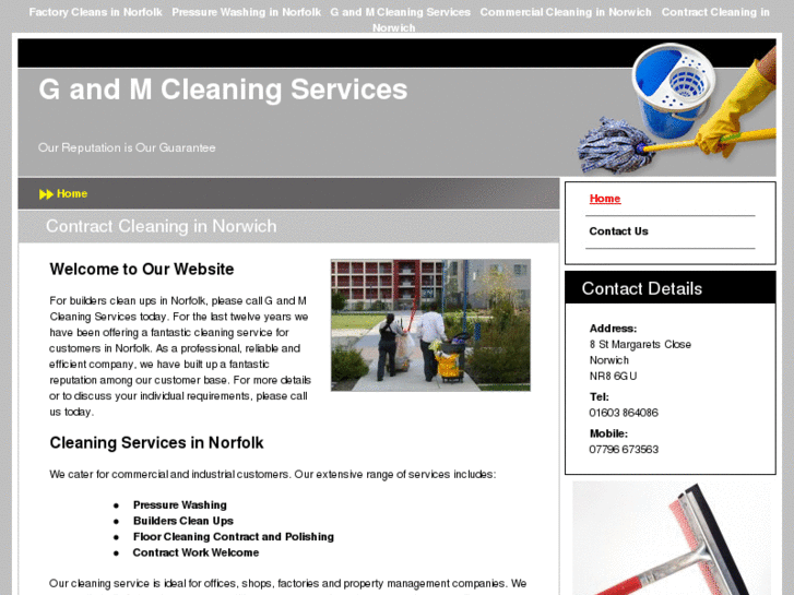 www.gandmcleaningservices.com