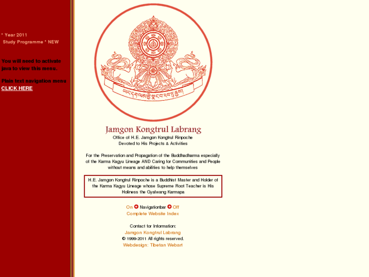 www.jamgonkongtrul.net