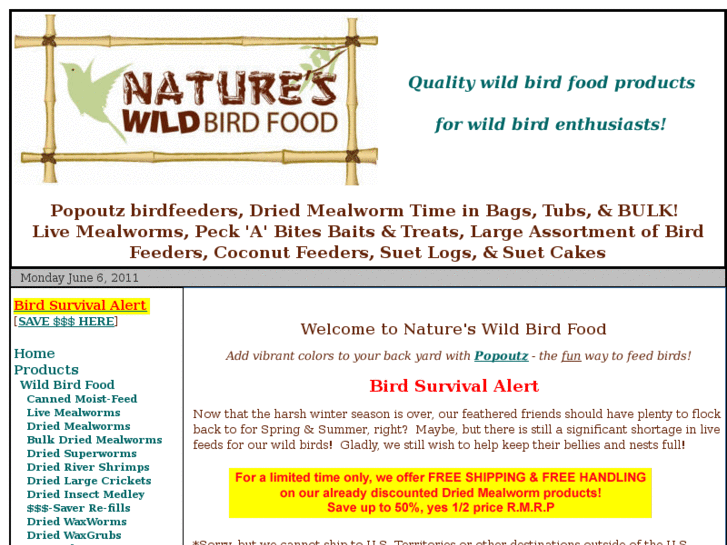 www.natureswildbirdfood.com