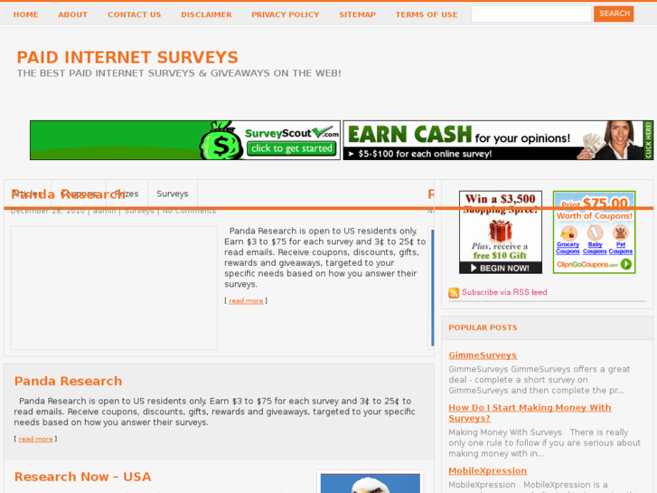 www.paidinternetsurveys.net