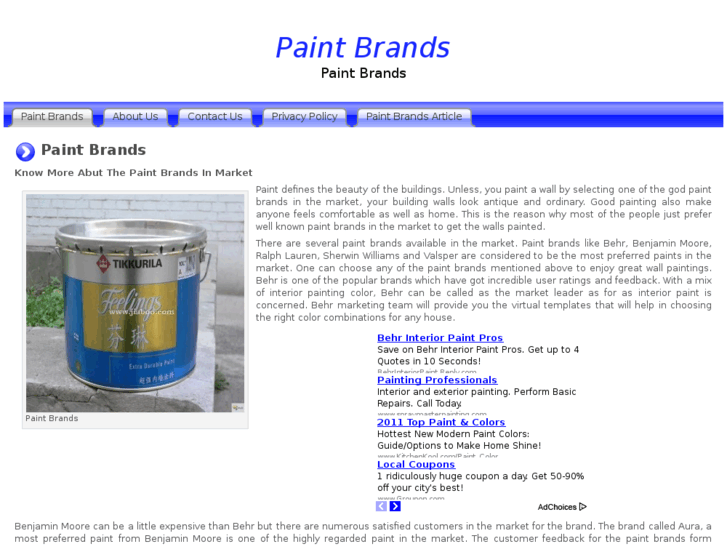 www.paintbrands.org
