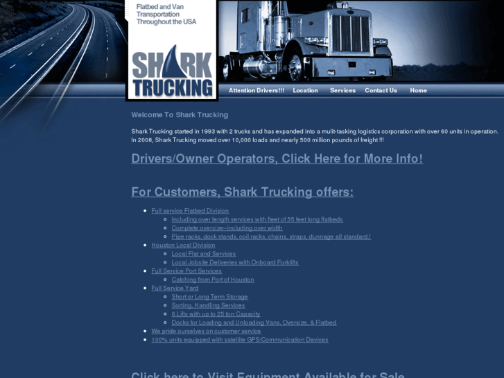 www.sharktrucking.com