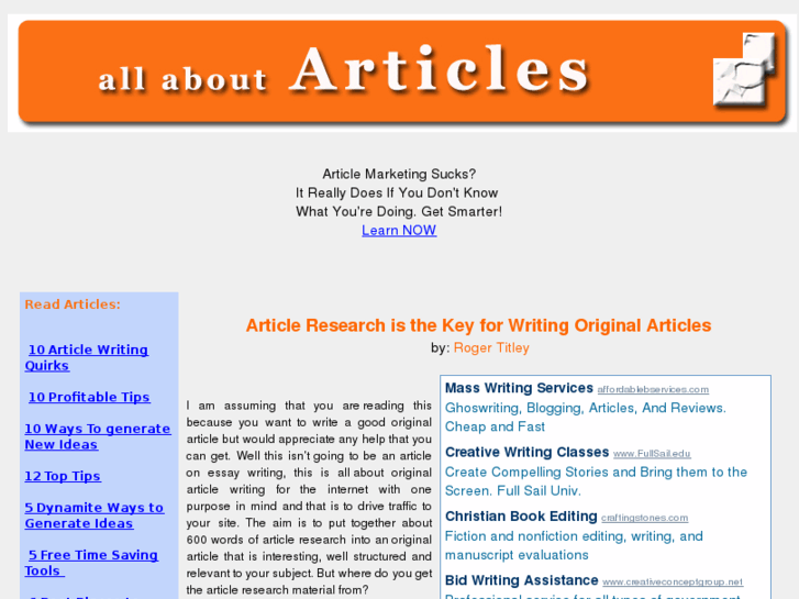 www.writinganarticle.com