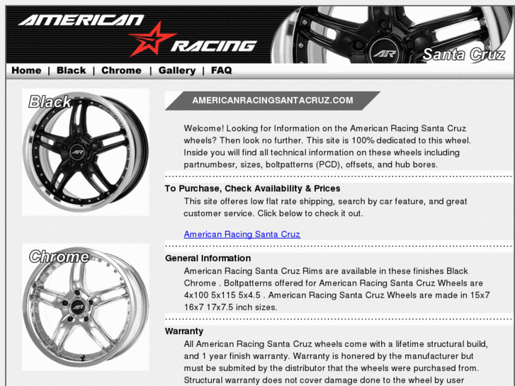 www.americanracingsantacruz.com