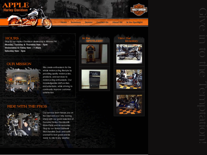 www.appleharley-davidson.com