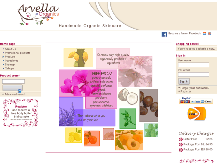 www.arvellaorganics.com