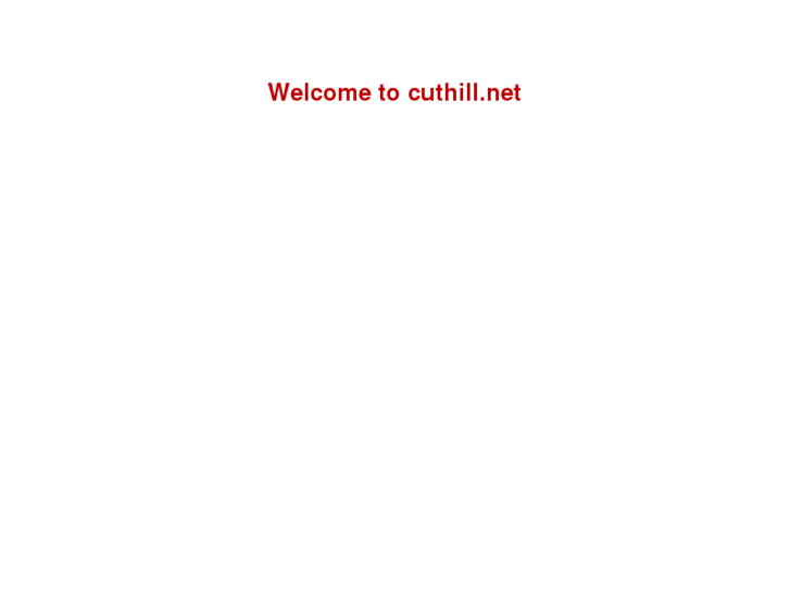 www.cuthill.net