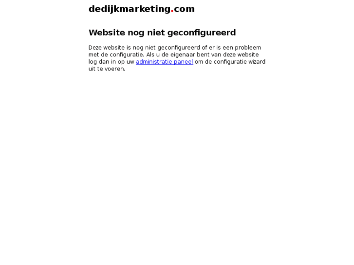 www.dedijkmarketing.com