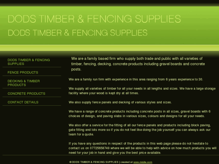 www.dodstimbersupplies.com