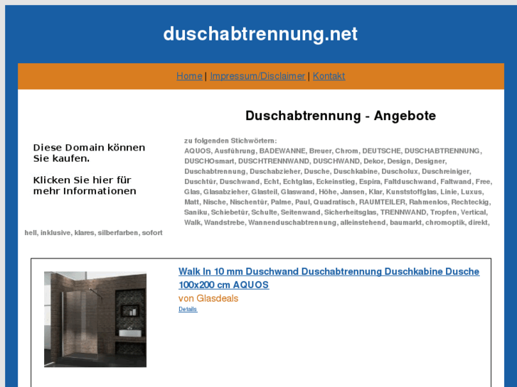 www.duschabtrennung.net