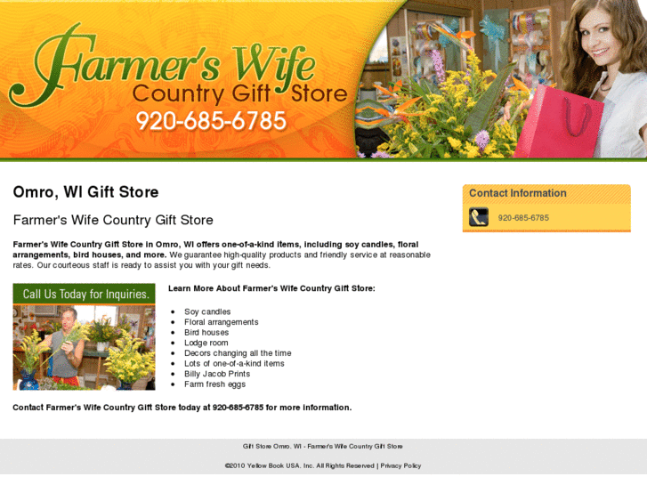 www.farmerswifecountrygiftstore.com