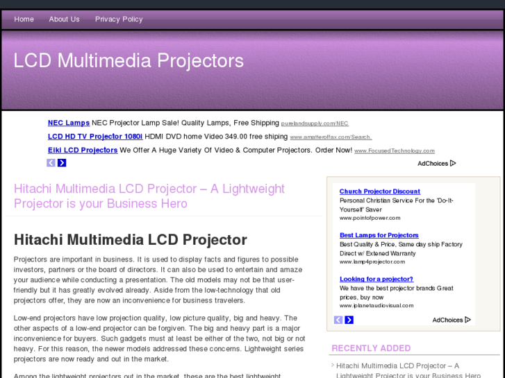 www.lcdmultimediaprojectors.org