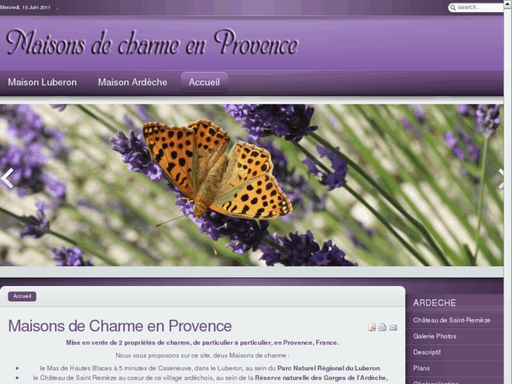 www.maisondecharme-provence.com