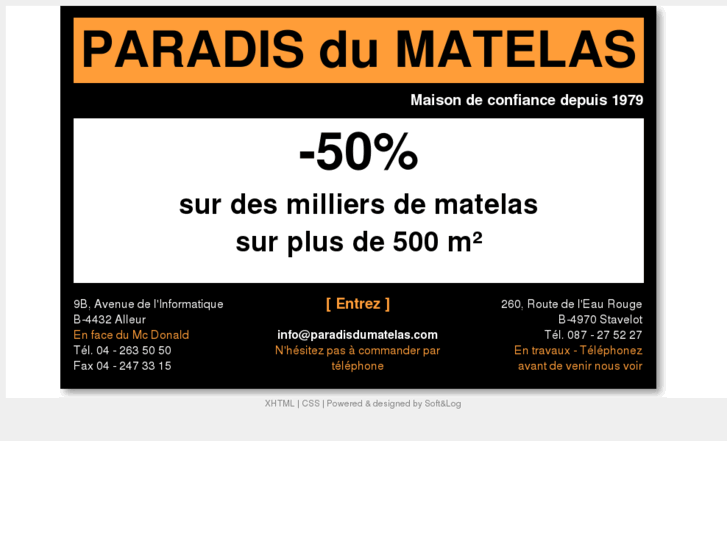 www.paradisdumatelas.com