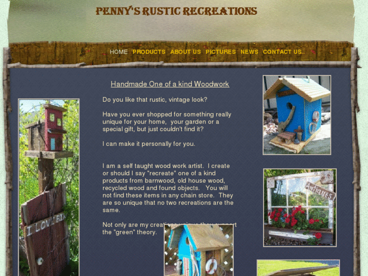 www.pennys-rustic-recreations.com