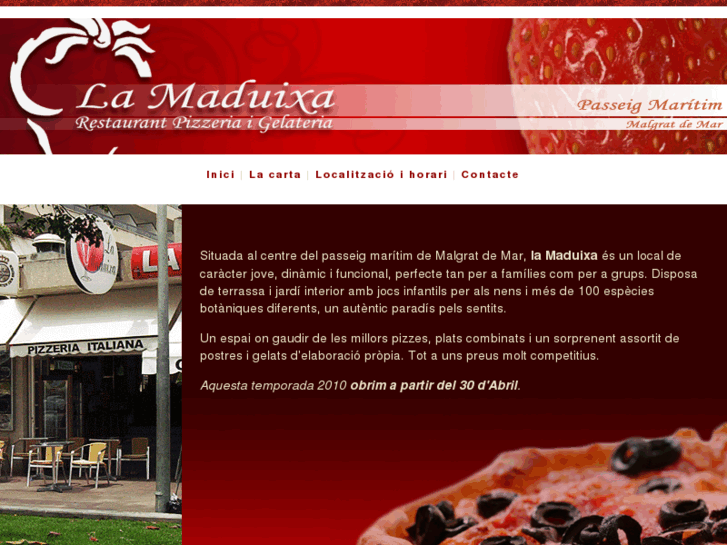 www.restaurantlamaduixa.com