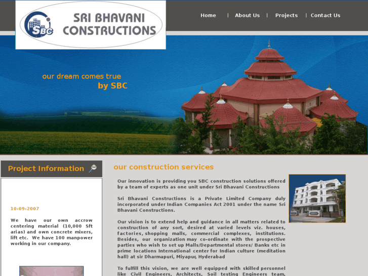 www.sribhavaniconstructions.com