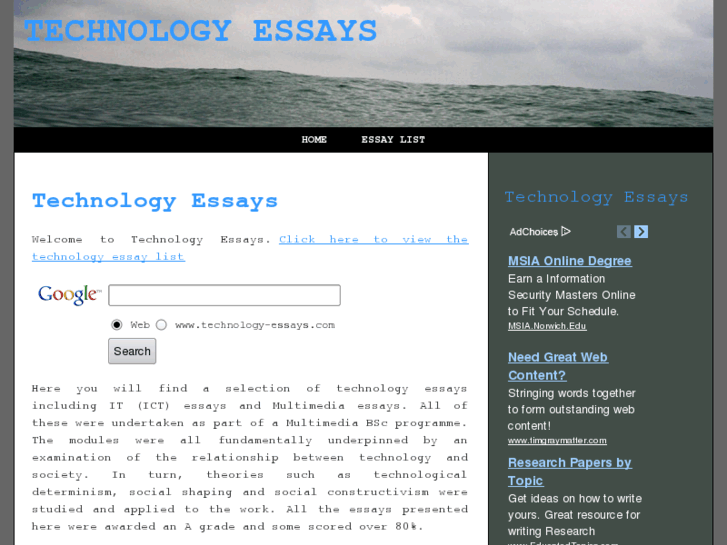www.technology-essays.com
