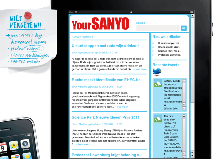 www.yoursanyo.com