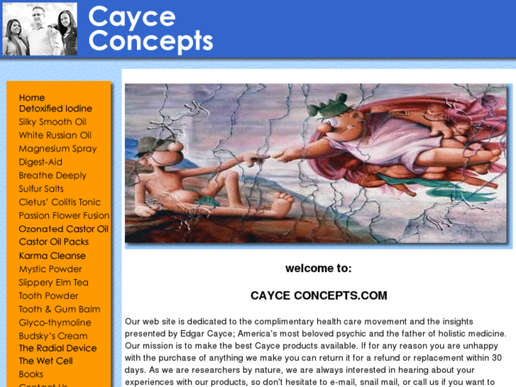 www.cayceconcepts.com