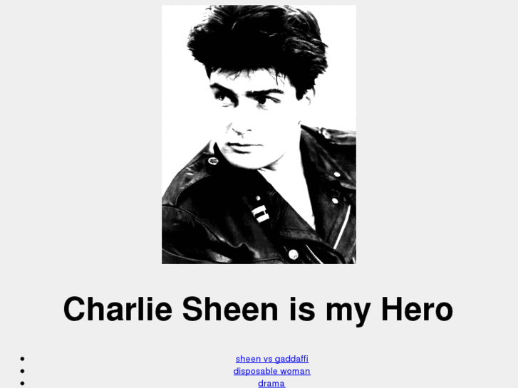 www.charliesheenismyhero.com