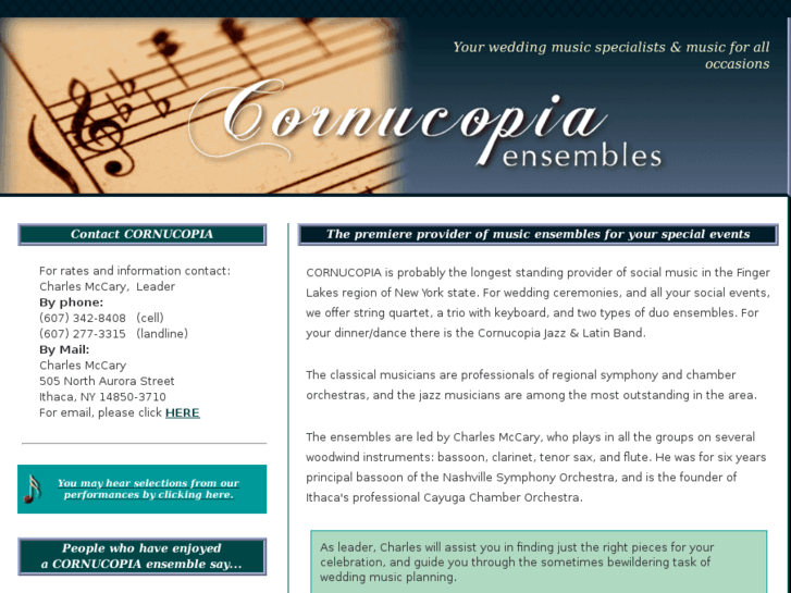 www.cornucopiaensembles.com